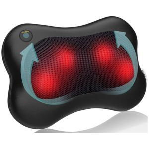 Zyllion Shiatsu Back and Neck Massager with Heat